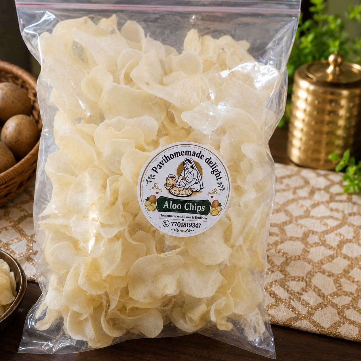 Chips & Papad