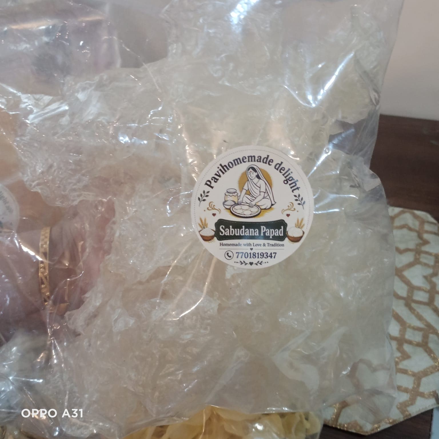 Sabudana Papad (Fasting) view 3