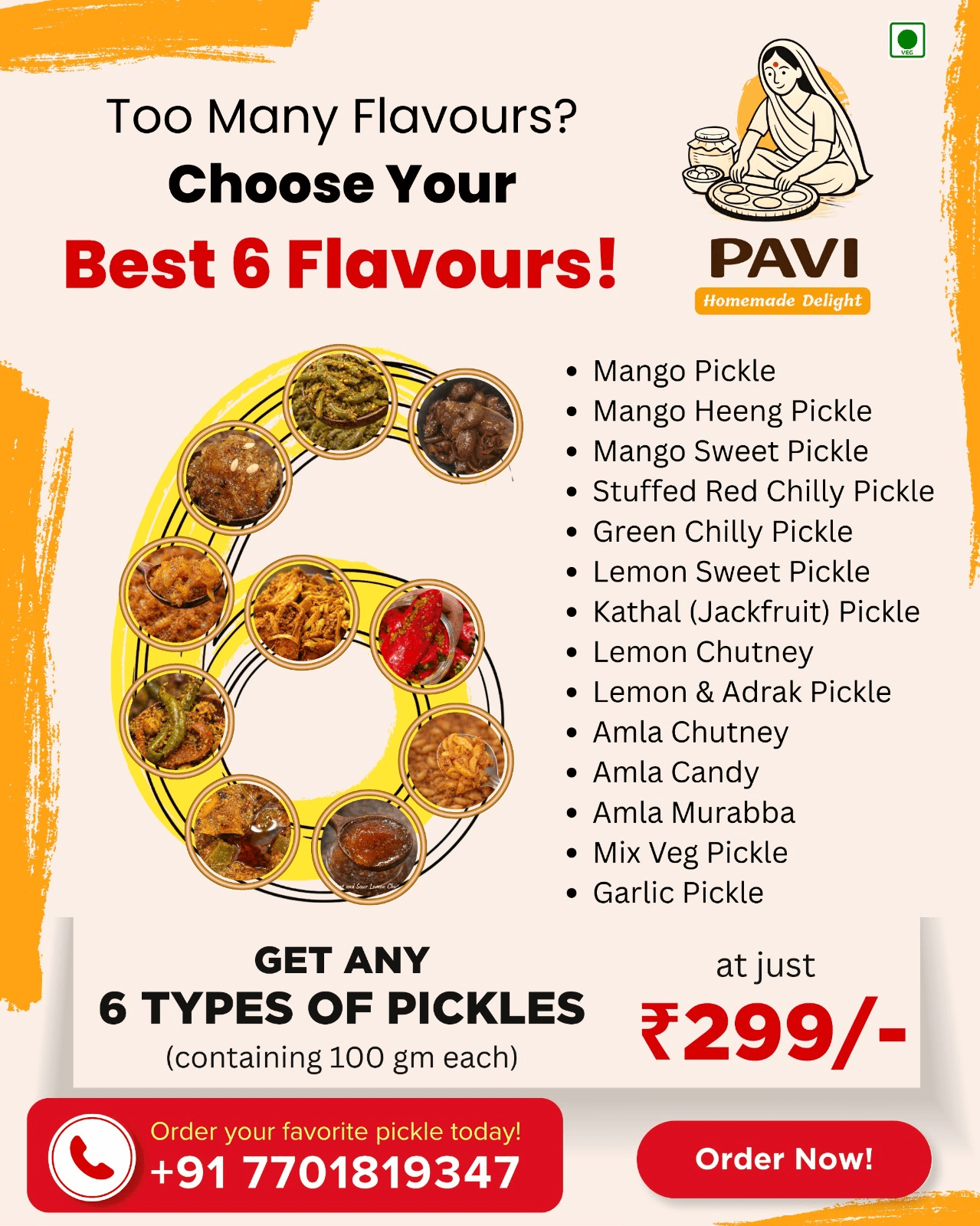 Pavi Homemade Tester Pack